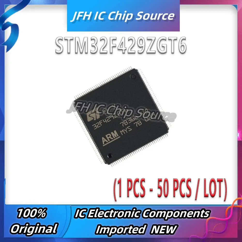 STM32F429ZGT6 STM32F429ZG STM32F429 STM32F STM32 STM IC MCU Chip LQFP-144 Stock