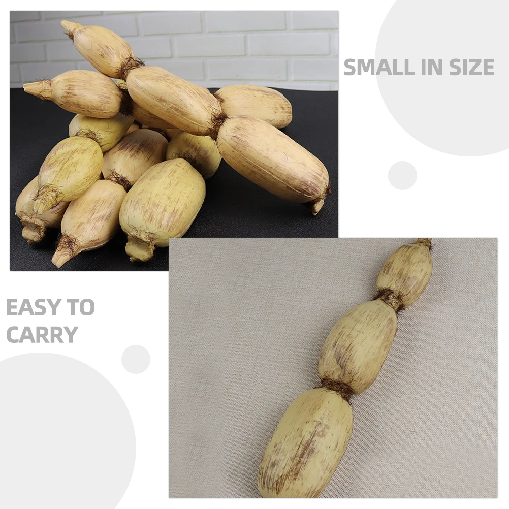 

Simulated Lotus Root Decoration Simulation Prop Photography Vegetable Ornament Food False Fake Vegetables Pu s