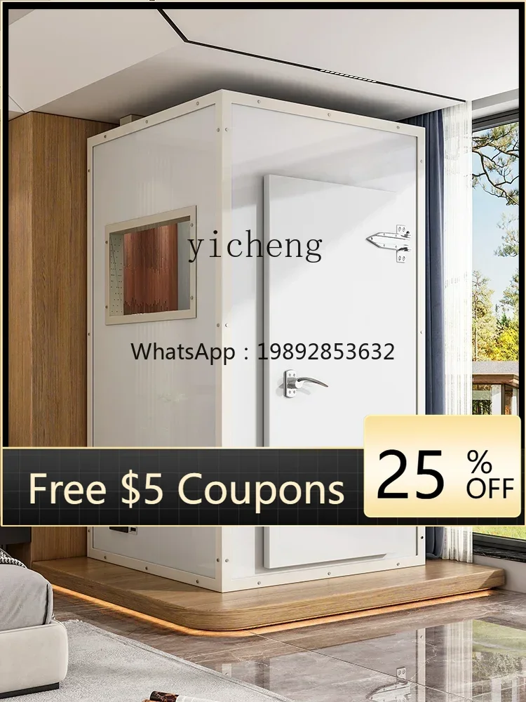 

Zf soundproof room recording studio household mobile soundproof compartment singing kit drum piano room