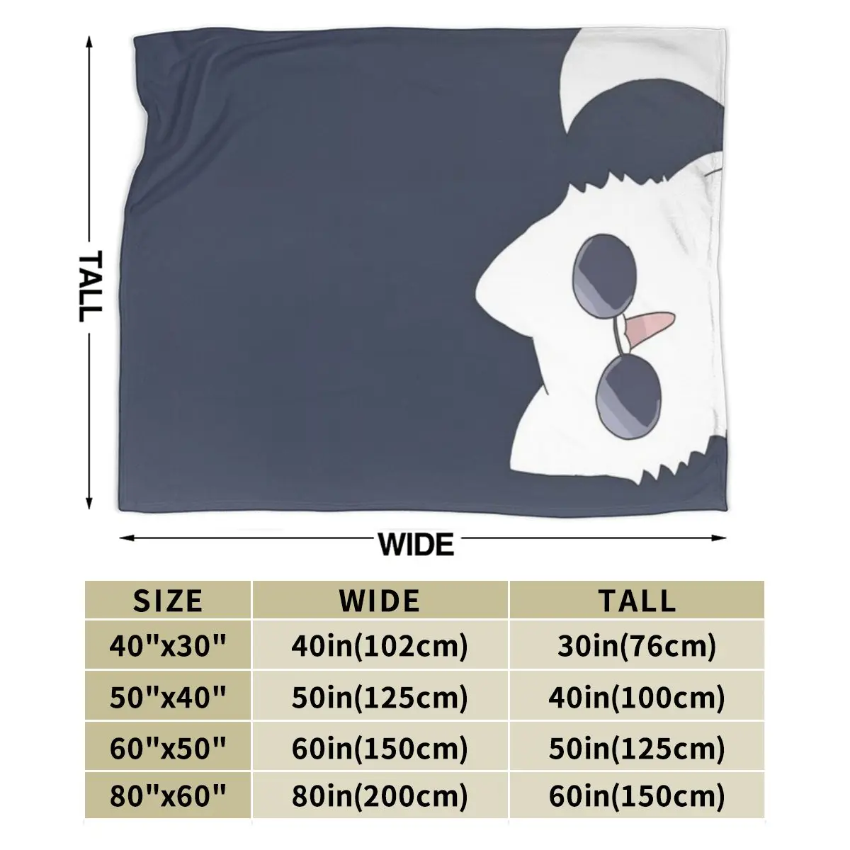 Gojo Cat Jjk An Ultra-Soft Micro Fleece Blanket