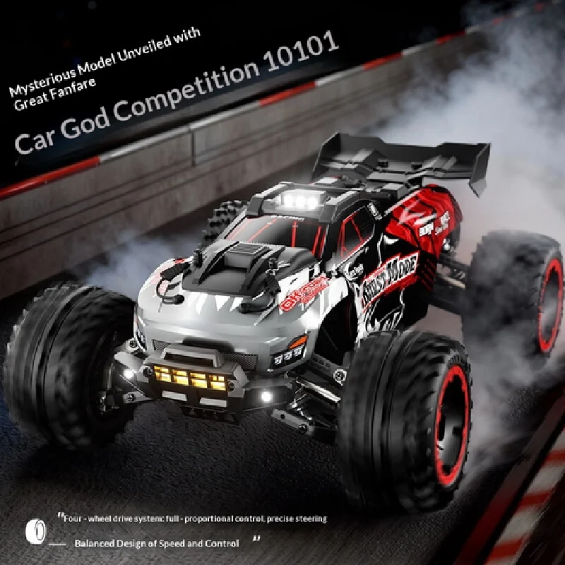 Suchiyu Rc Car 1 To 10 Full Scale Four Wheel Drive High Speed Off Road Brushed Motor Climbing All Terrain Vehicle Scy10101