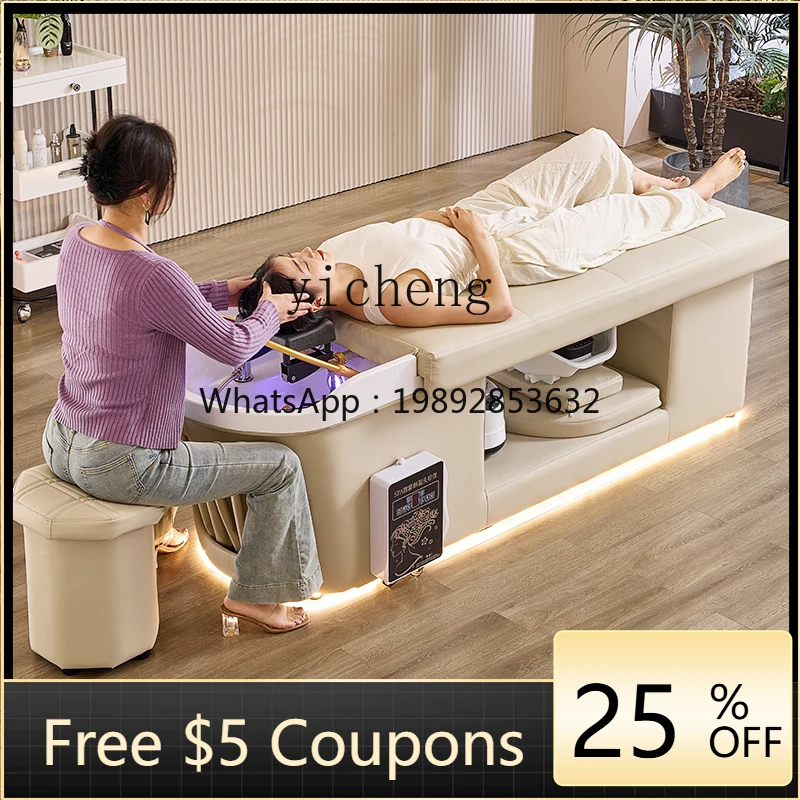 

U5 shampoo bed barber shop hair salon beauty salon special head treatment bed water speed hot water heater integrated