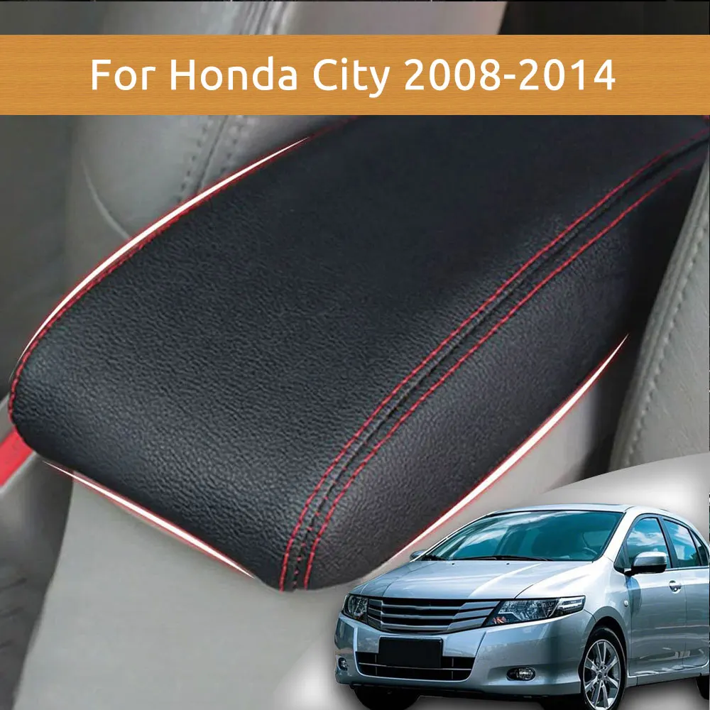 Für Honda City 2008 2009 2010 2011 2012-2014 Auto-Armlehnenabdeckung |   OEM-kompatibler, reißfester Wärmeisolierungs-Autoinnenraumschutz