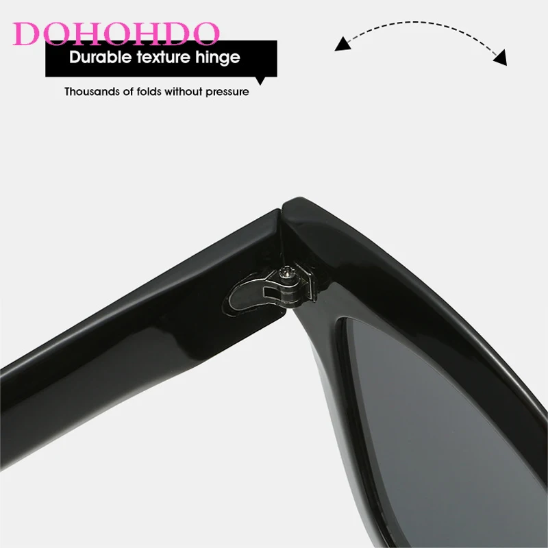 خمر عين القط النظارات الشمسية للنساء الرجال الموضة الفاخرة العلامة التجارية تصميم تتجه ظلال للجنسين في الهواء الطلق القيادة نظارات شمسية UV400 #4