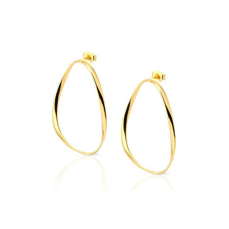 Minimalist Fine Jewelry 925 Sterling Silver 18k Gold