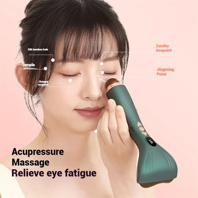 

Handheld Bian Stone Meridian Roller: Beauty Gua Sha Tool for Face & Full Body, Massage Gua Sha Board & Moxa Meridian Brush
