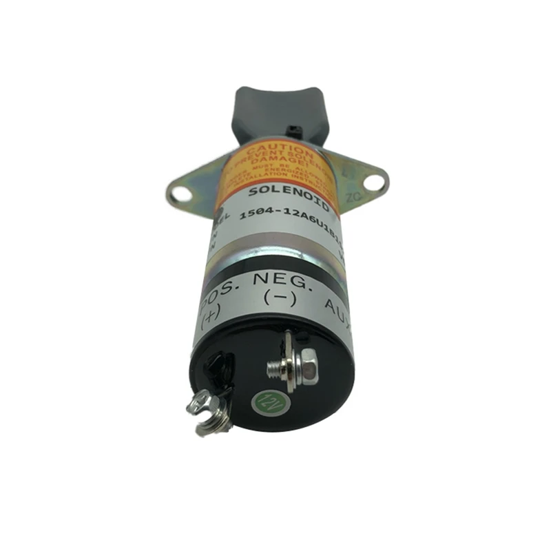 1502-12D6U1B1S1A Fuel Stop Solenoid 12V For Yanmar Diesel 129470-67320 1504-12A6U1B1S2