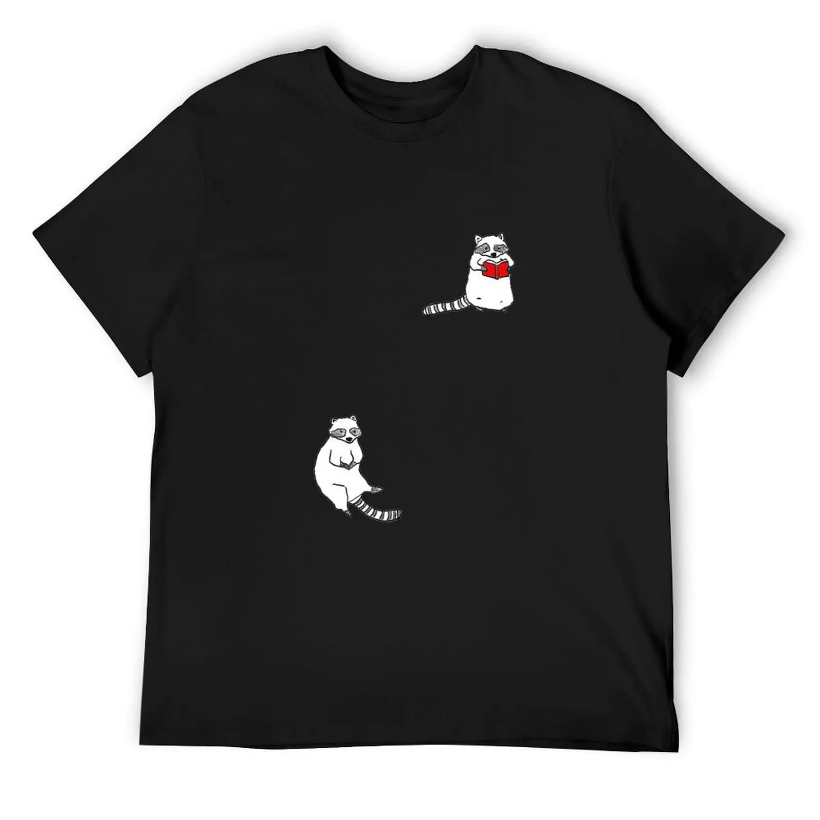 

Two Raccoons T-Shirt T-shirts oversize Blouse blue lock plain black t shirts men
