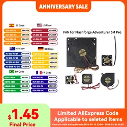 3010/4010/4020/5015/12032 Fan for Flashforge Adventurer 5M Pro Extruder Hotend Fan Rapid Heat Dissipation Cooling Fan For 5M Pro