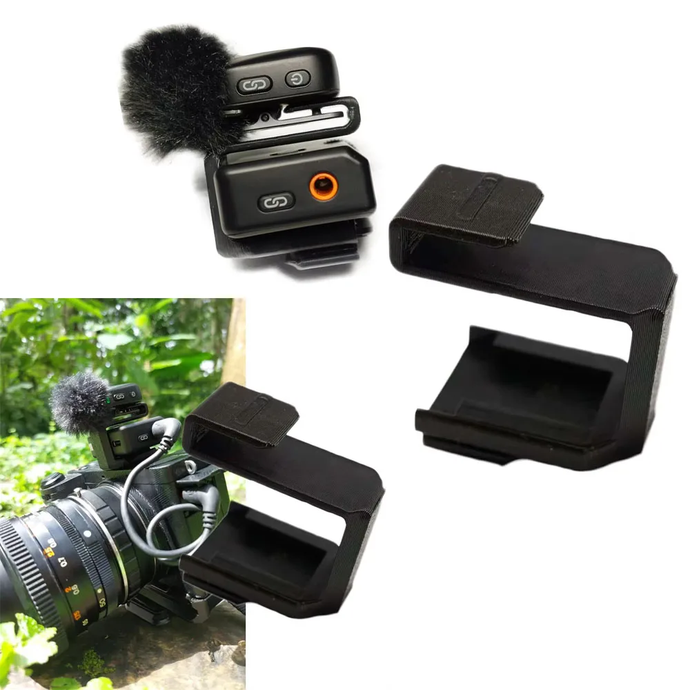 

Hot Shoe Mount Adapter Bracket for DJI Mic Mini 3D Printed Holder for Camera Flash Interface for Mic Mini Receiver