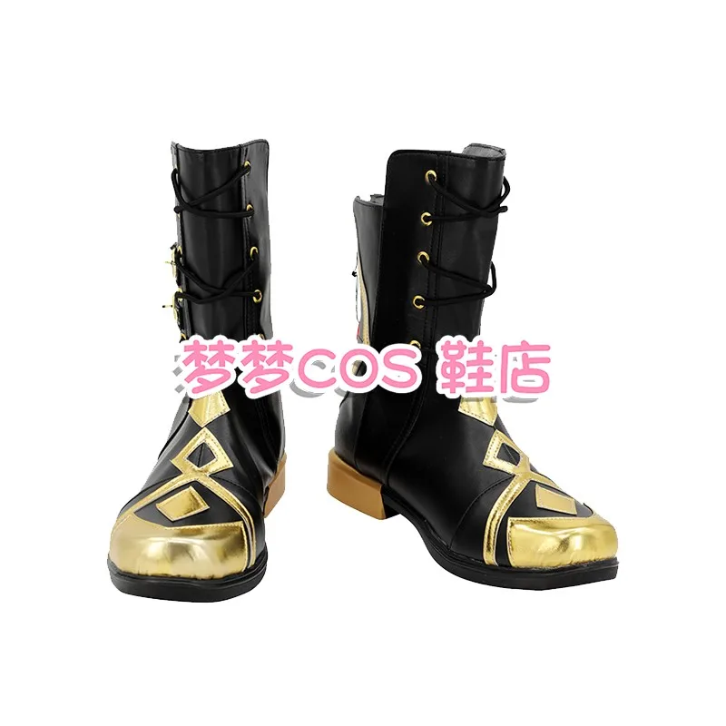 Genshin Impact Arlecchino Cosplay Shoes Costume Prop Anime Game Fatui Cosplay Clothing Halloween Party