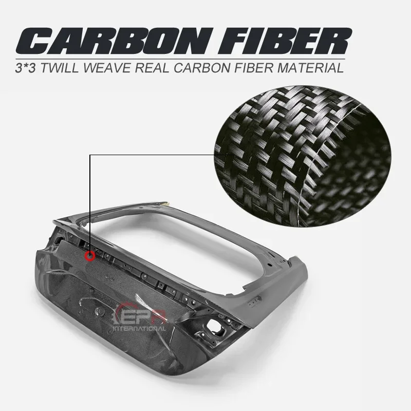 Suitable for Honda Civic Type R FL5 carbon fiber modified parts OE original trunk cover, rear trunk cover