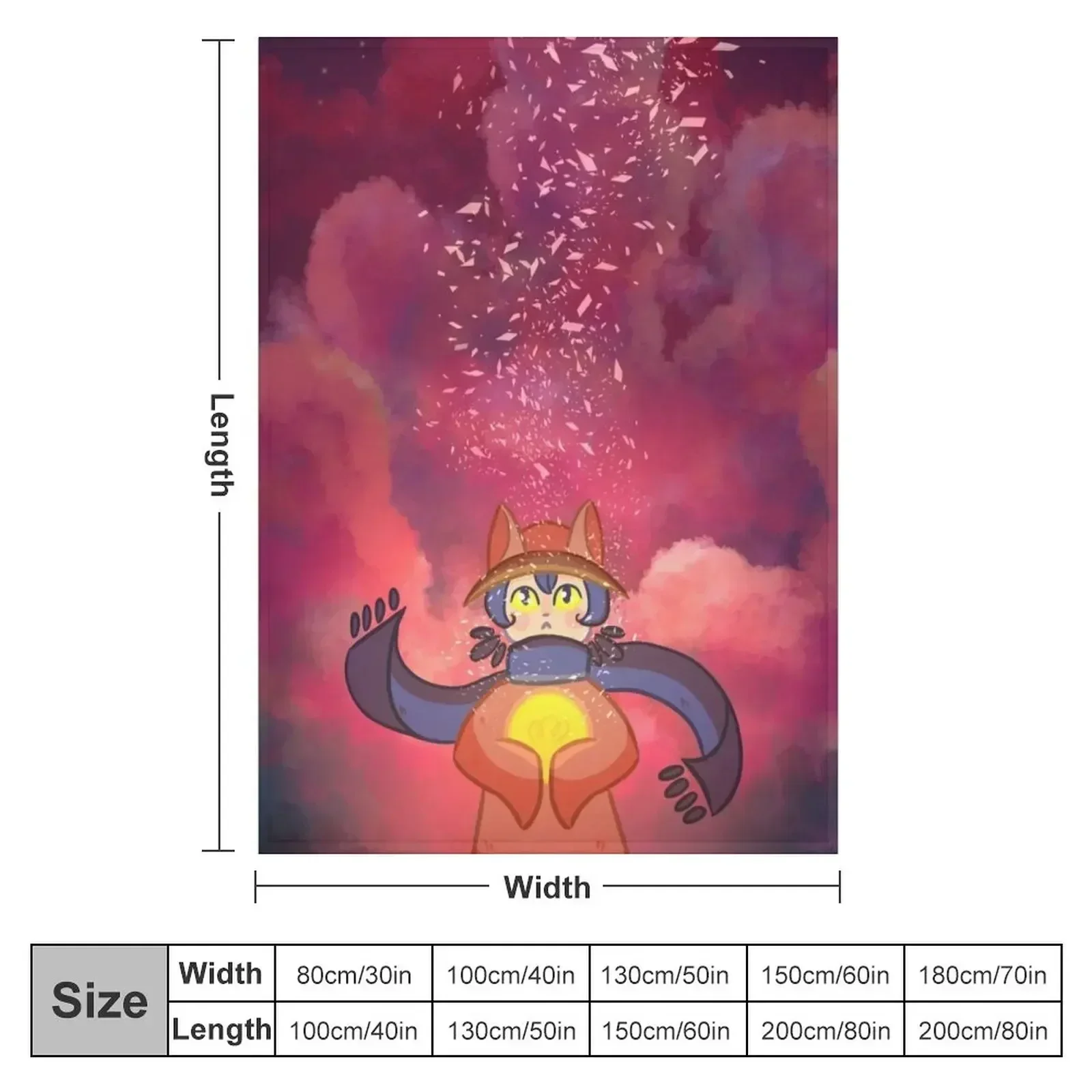Niko (OneShot) [OLD] Throw Blanket Blankets Sofas Of Decoration manga Thermals For Travel Thermal Loose Soft Big Blankets