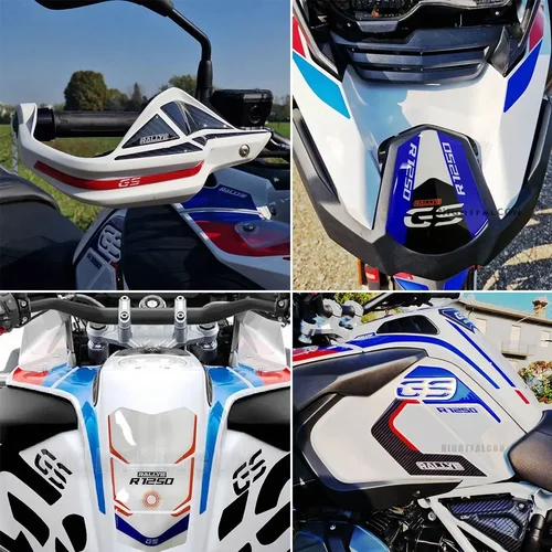 Imagen 2 del producto Accesorios para motocicleta GS 1250 Adventure Rallye, pegatina de resina 3D, Kit de protección de almohadilla de depósito para R 1250 GS Adventure 2021-