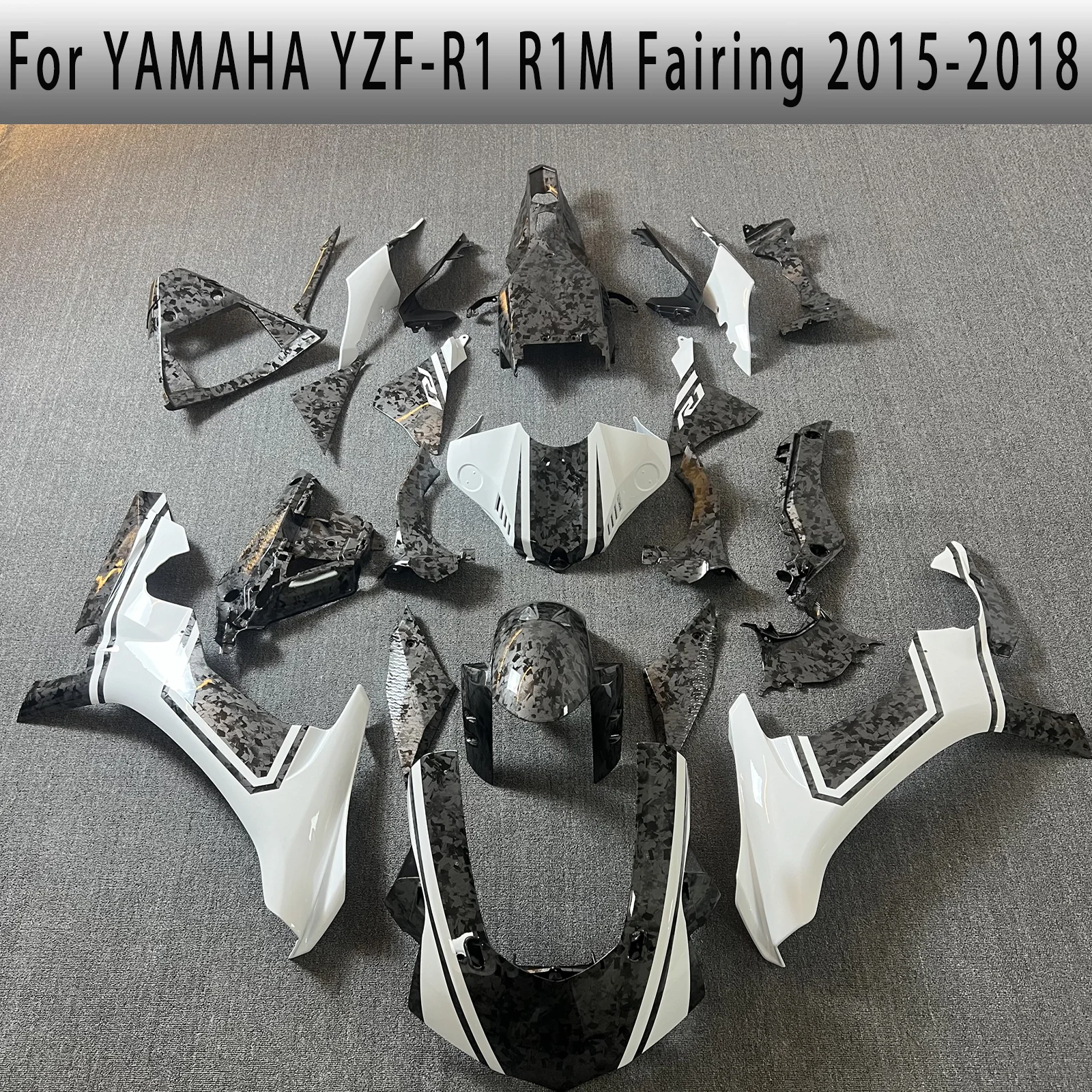 

New Motorcycle Fairing For Yamaha R1 2015 2016 2017 2018 YZF-R1 Motorcycle Accessories 15 16 17 18 Body Frame Forging Kit