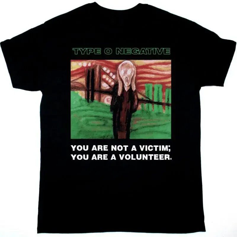 Vintage 2000 Type O Negative You Are Not A Victim T-Shirt Double Sided 7L4566