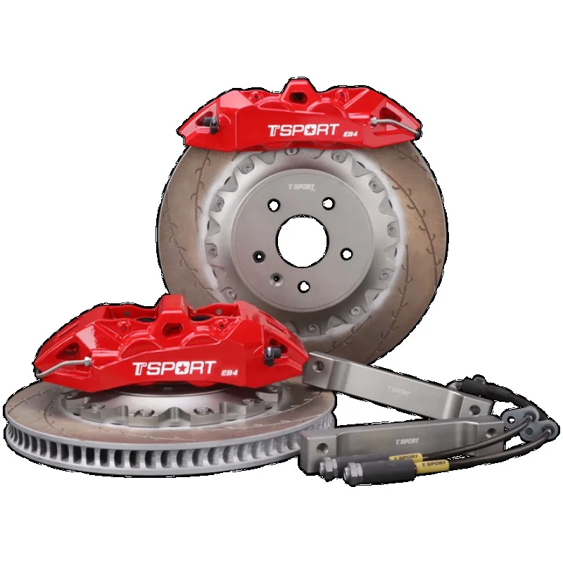 

Calipers modified EB4 large four piston set for cars BMW 3 Series Civic Lynk 03 Volkswagen CC