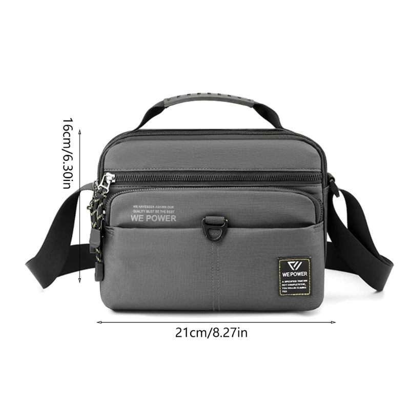 Large Capacity Crossbody Bag for Men Casual  Bag Male Shoulder Bag Gift