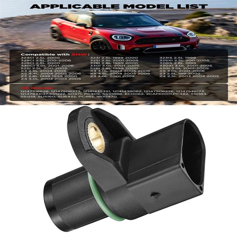Camshaft Position Sensor 12147518628 For Bmw E36 E38 E46 E53 E65 66 67 E83 E90 Touring Coupe Compact 12141438082 12147506273