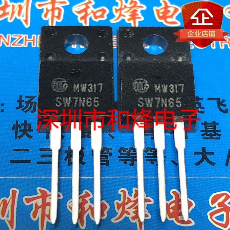 5PCS-10PCS SW7N65 TO-220F 650V 7A Baru dan Asli Tersedia