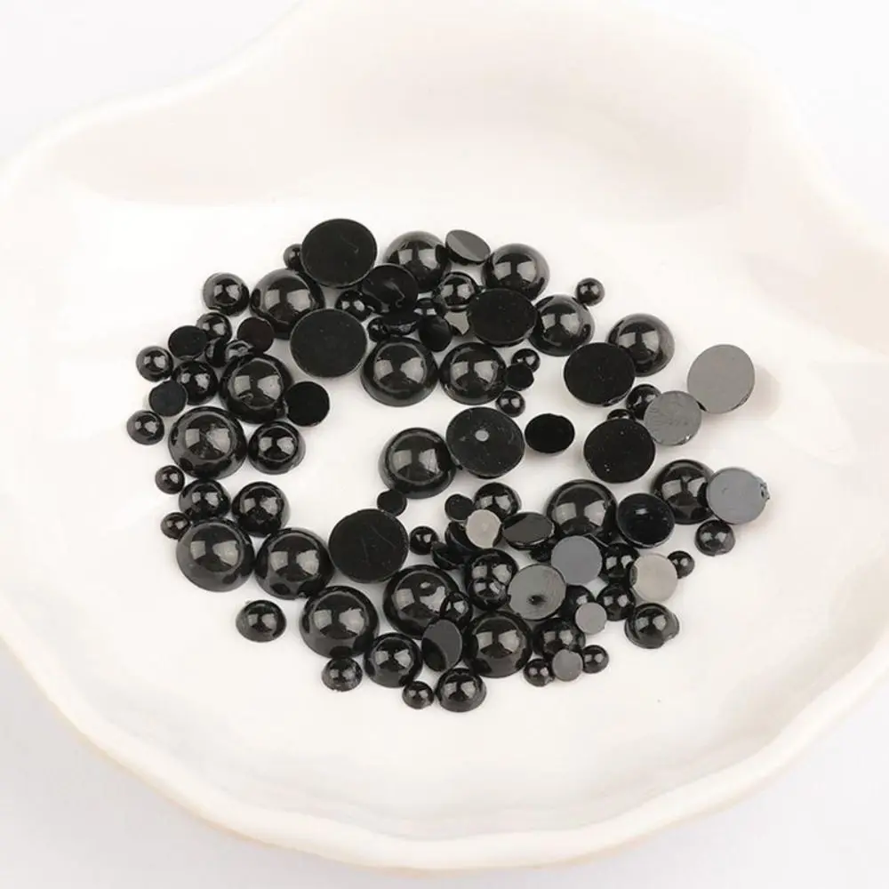 20-500 قطعة أسود لتقوم بها بنفسك مقلة العين الحيوانية/الأنف الباندا الدب كابيبارا عين الكلب/الأنف أحجام متعددة البلاستيك الحرفية اللعب اكسسوارات