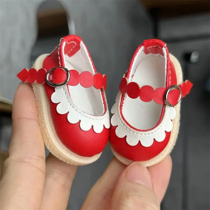 

1/6 BJD Shoes Leather Princess Shoes 30cm Doll Shoes Accessories ( for 4cm Feet )