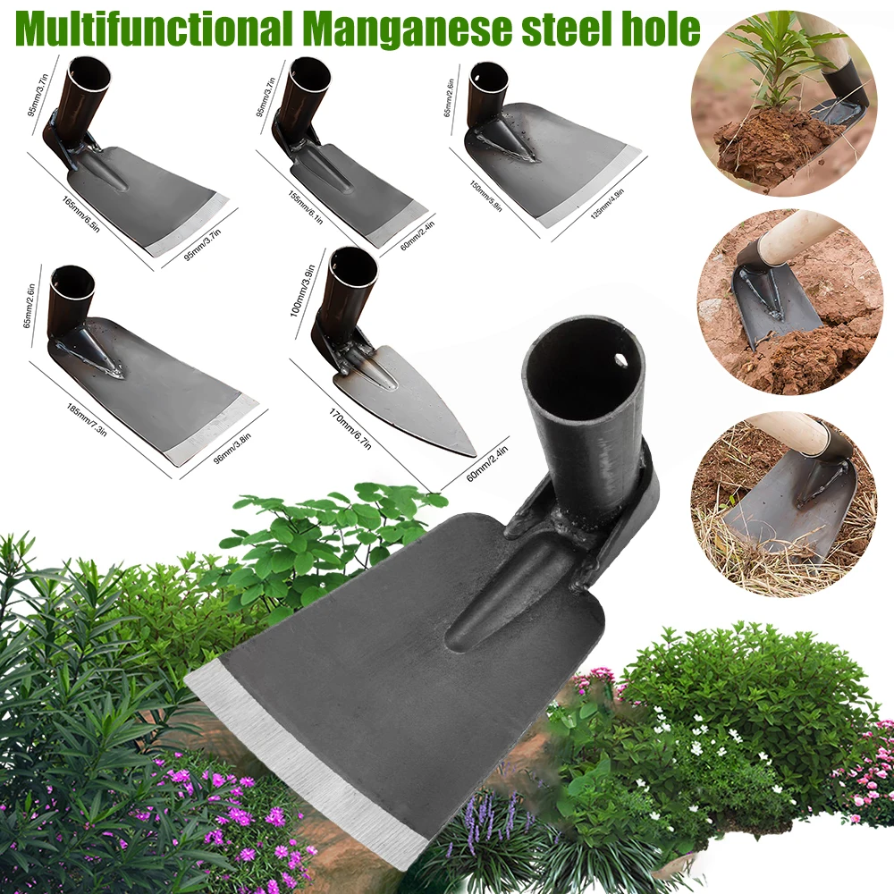 

Durable Hoe for Digging Soil Agricultural Hoe Forging Weeding Hoe for Planting Vegetables and Flowers Household Outdoor Farming
