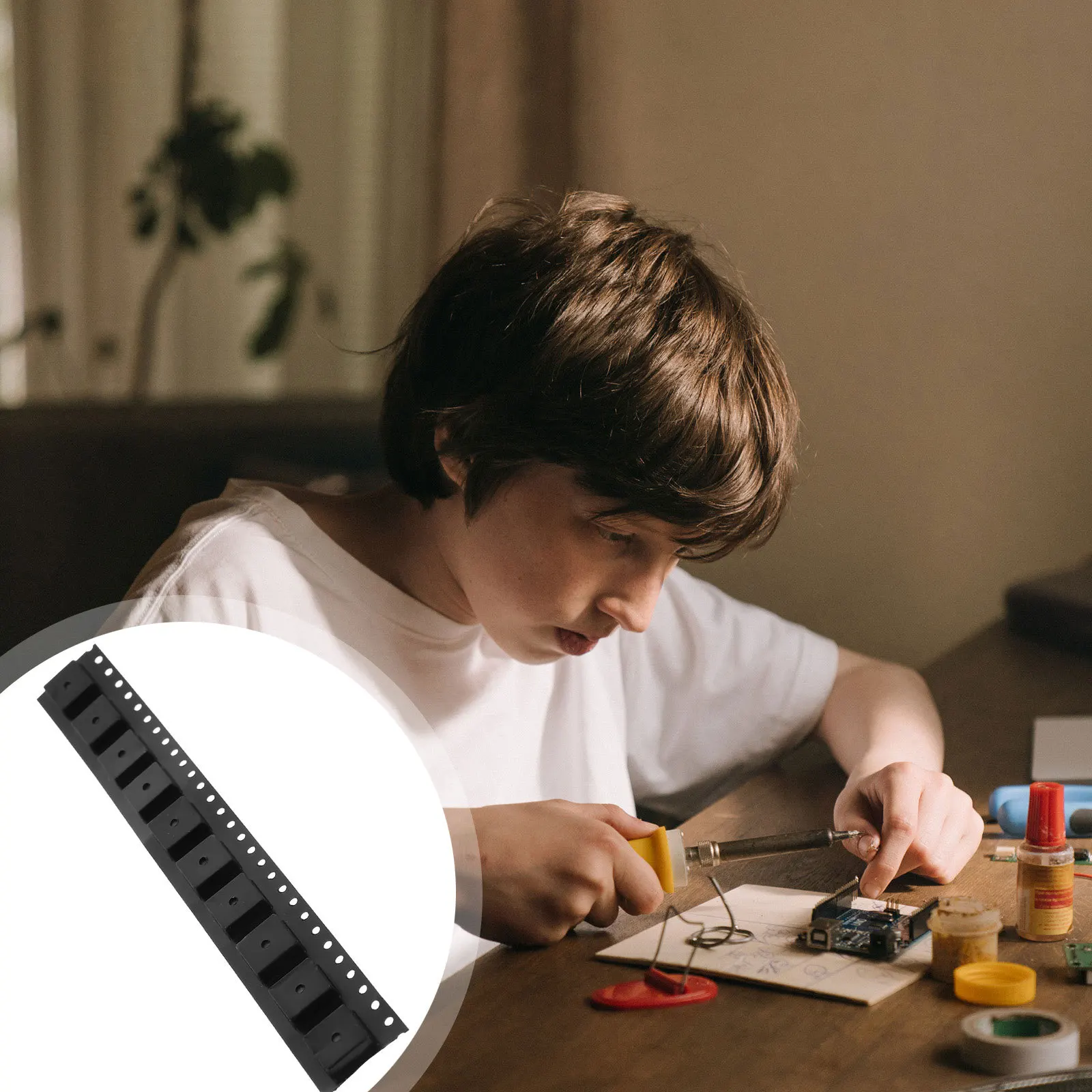 10 stks Passieve Zoemer 7525 Smd Helder Geluid Continu Alarm Voor Circuit Elektronische Zoemer Vervanging Hoge Decibel