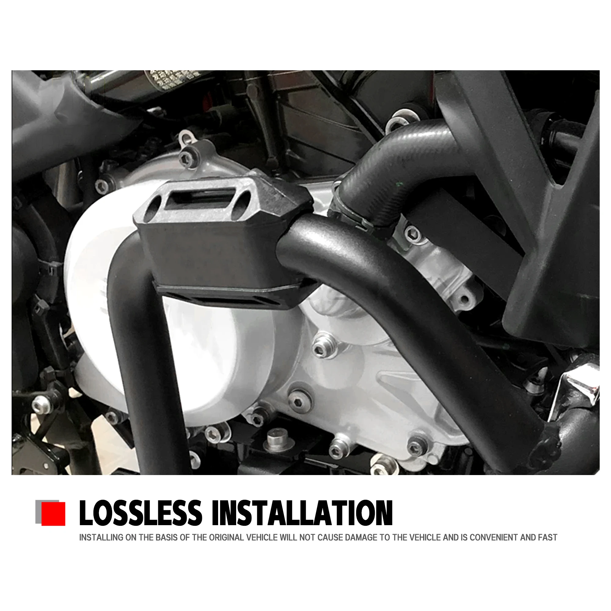For HONDA X-ADV750 XADV750 XADV 750 2017-2026 Motorcycle Bumper Engine Slider Guard Protector Block 25mm Crash Bar Decorative