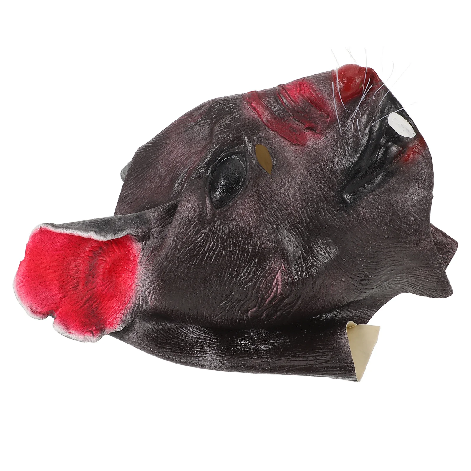 Realistische Ratte Maske 3D Halbgesicht Tier Kostüm Zubehör Bequeme langlebige Halloween Maskerade Cosplay Party Requisiten