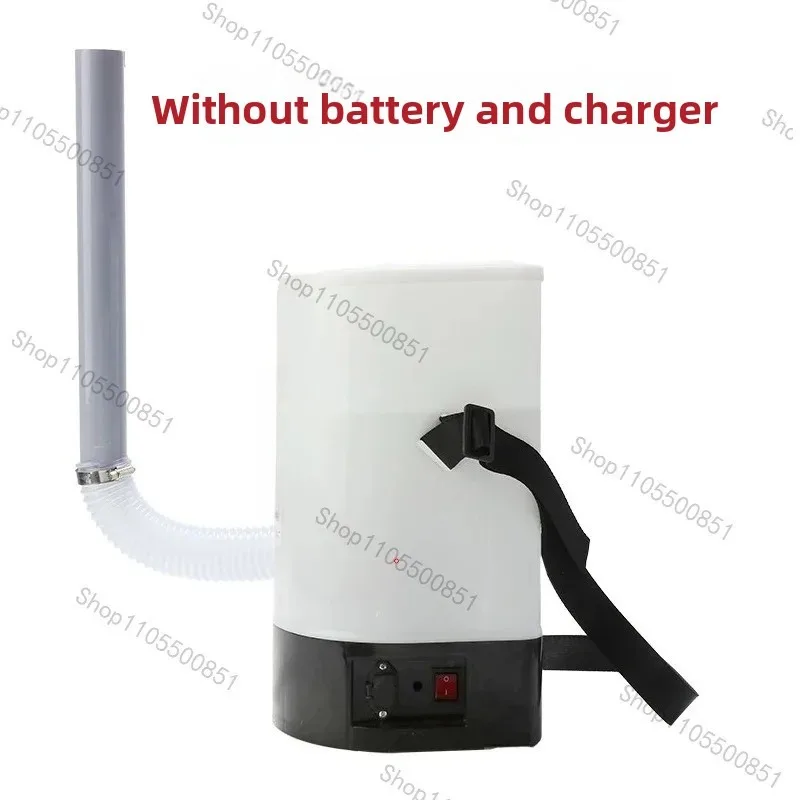 Farm electric duster dry powder sprayer agricultural lime disinfection battery spraying powder sulfur powder artifact