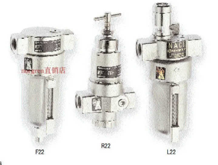 Spot R22-401-NNFA Norgren Stainless Steel Pressure Reducing Valve 316S Pressure Reducing Valve