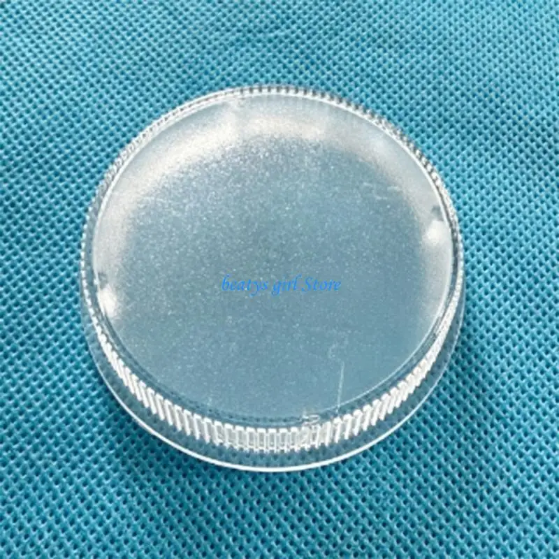 C7AB Clear Rear Lens Protective Cap Cover For 53Mm T Mount System Optics