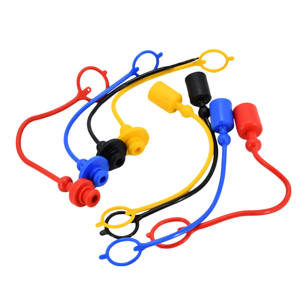 

4 пары гидравлических быстроразъемных соединений, мужской пылезащитный колпачок и гнездовой крышка разъема, гидравлический быстрый разъем, мужской пылезащитный чехол