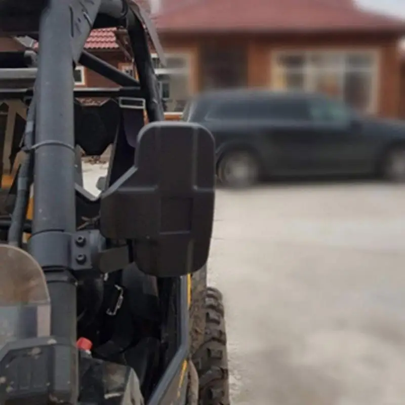 Utv Side Mirrors Utv Rear View Mirrors Utv Rear View Mirrors Shatter-Proof Tempered Glass Rear View Extended Accessories