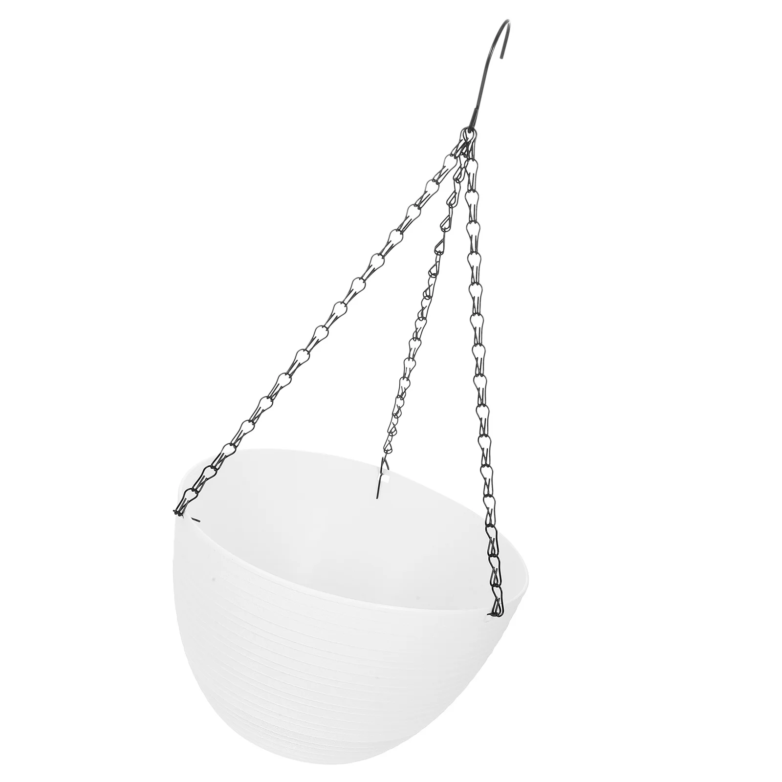 

Hanging Flower Pots Decorative Baskets for Plants Indoor Outdoor Large Planters Wall Mount Basket Hangers Space Saving Garden