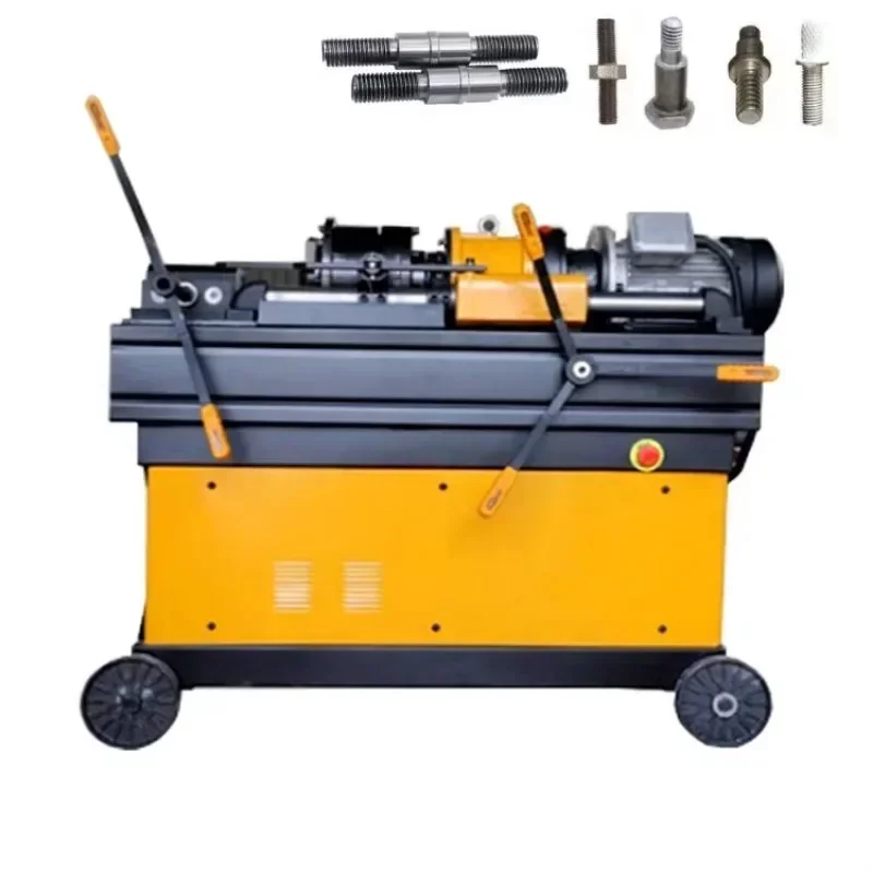 Automatic Steel Bar Thread Rolling Machine New Type First Class Precision Hot Selling Rebar Thread Rolling Machine Saudi Arabia