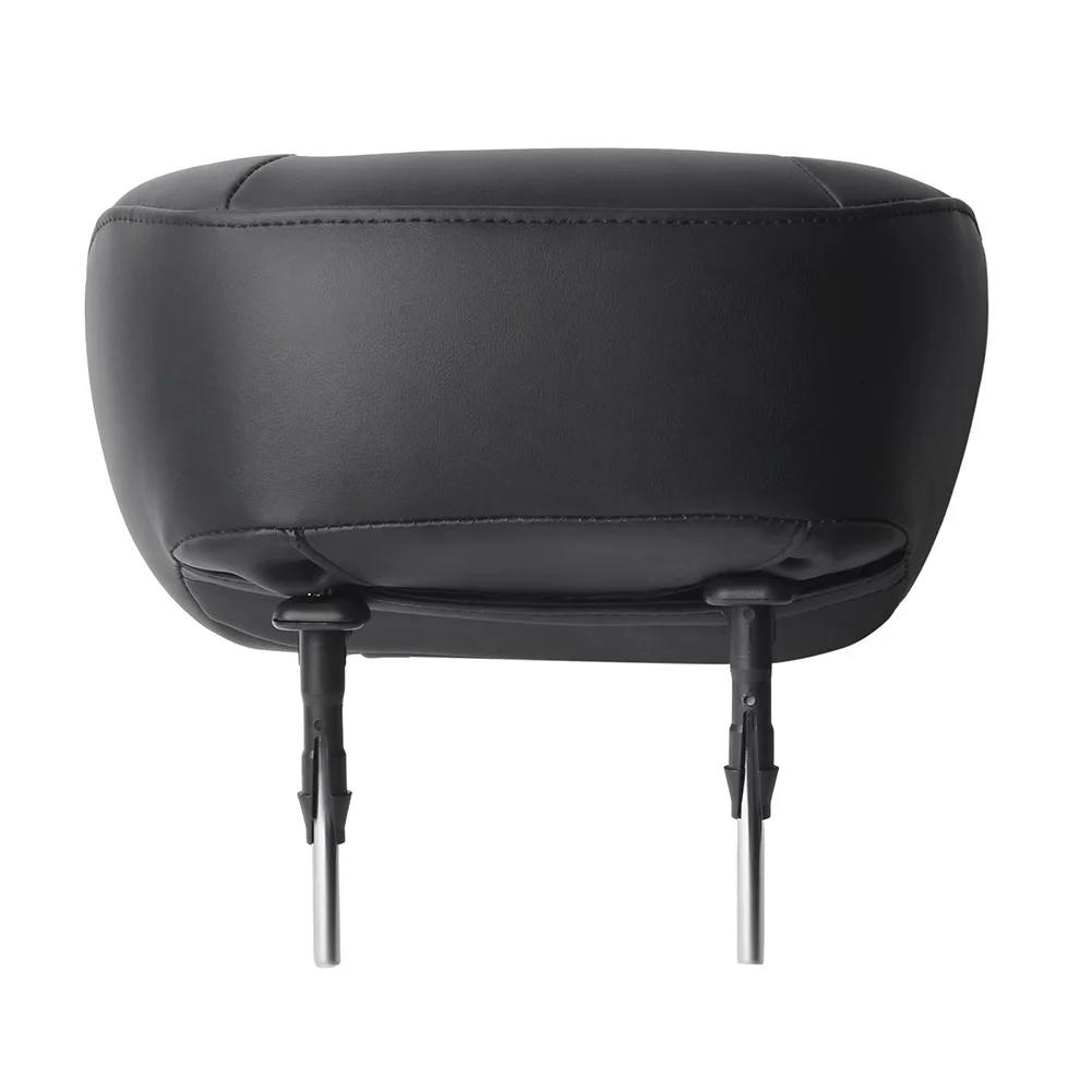 RV Interior Upgrade Car Seat Headrest 150mm Pole Spacing Adjustable Headrest For Cars Car Cushion Breathable PU Leather