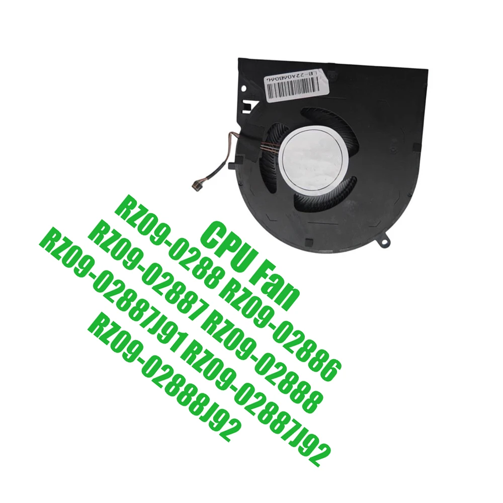 For RAZER For Blade 15 RZ09-0288 RZ09-02886 RZ09-02887 RZ09-02888 RZ09-02887J91 RZ09-02887J92 RZ09-02888J92 5V 0.5A CPU Fan
