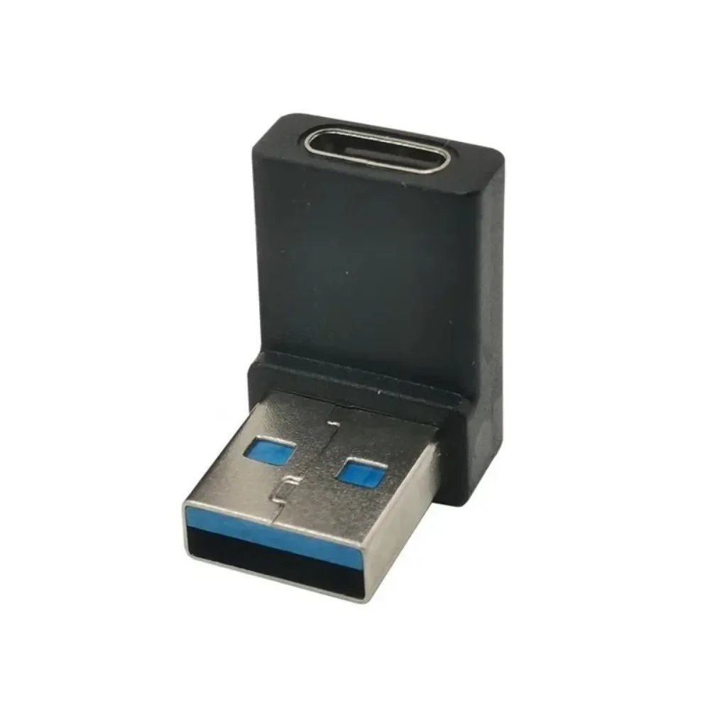 USB C Adapter UP Down Left Right Angled 90 Degree USB3.0 A Male to Type-C Female Converter Charging