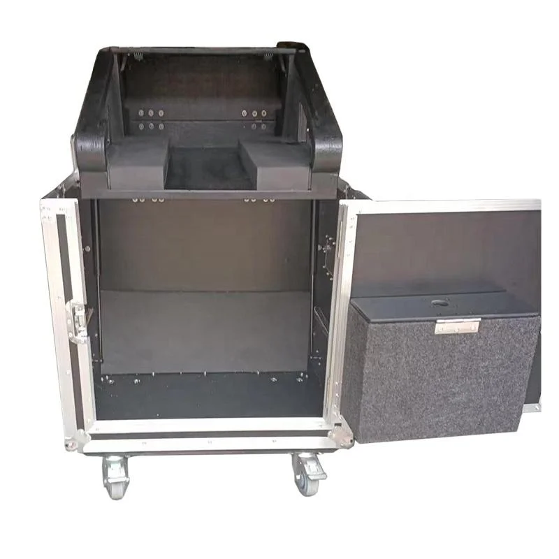 Professional ATA Flight Road Hydraulic Flip Case for Digital Console Audio Mixer Protection Box for Live Stage Performance