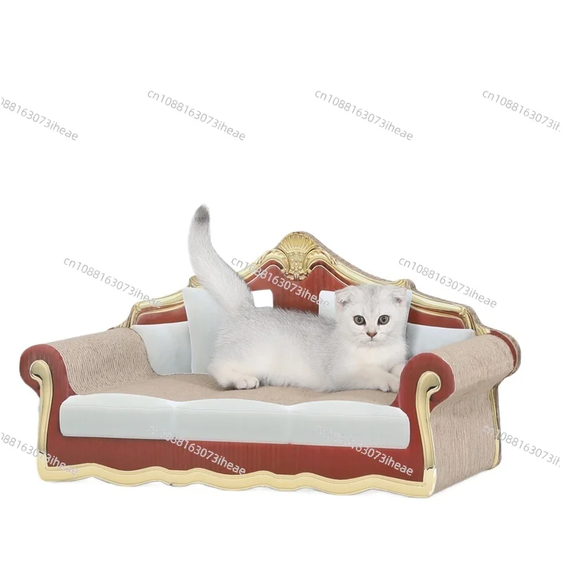 

Диван для кошек, кресло-кровать, гофрированное гнездо для домашних животных, вертикальное гнездо для кошачьих когтей, встроенные принадлежности для домашних животных, кровать для кошек