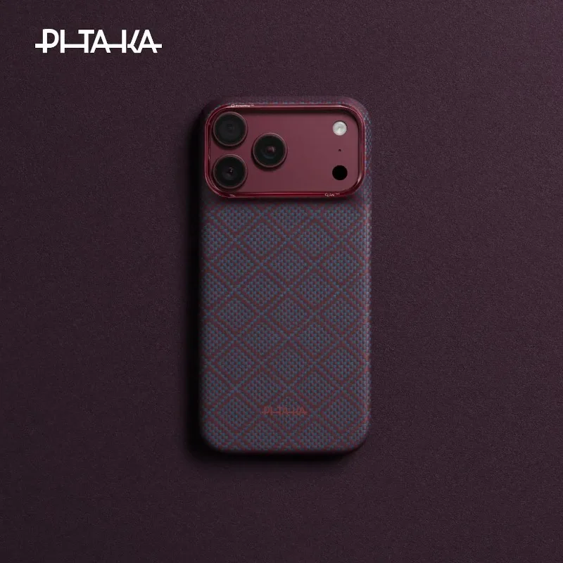 PITAKA Classic Series Case Compatible for IPhone 18 Pro Max Lightweight, Slim Carbon Fiber Protection