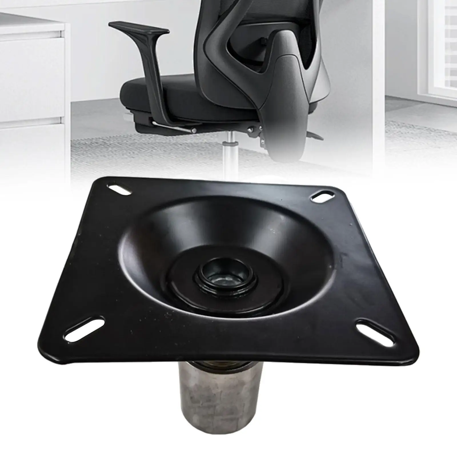 

Seat Swivel Base Mount Plate Turntable Sturdy Automatic Return Heavy Duty