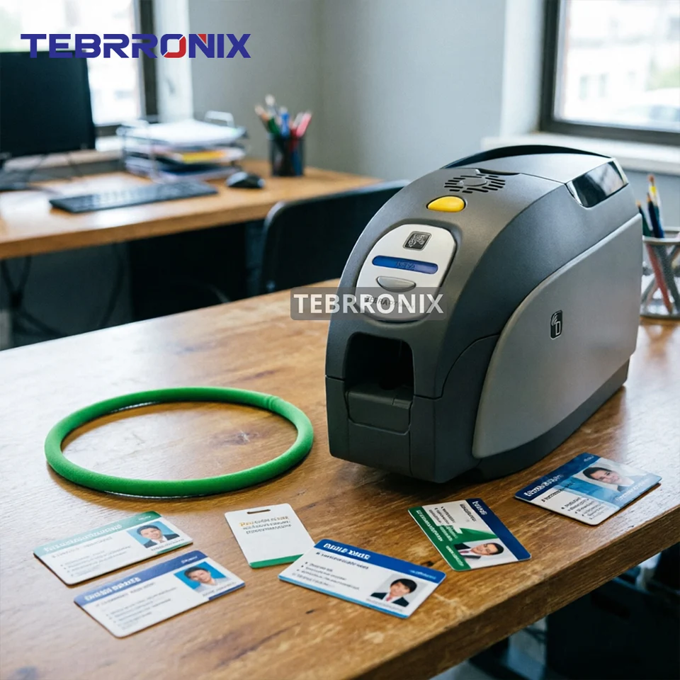 Zebra ZXP3 termal kimlik kartı yazıcı için P1034061-LF yeni şerit