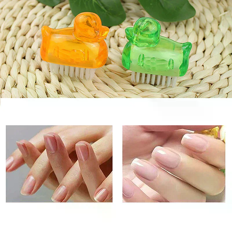 Animal Nail Brush Nail Art Manicure Pedicure Soft Remove Dust Plastic Cleaning Nail Brushes File Collar Brush Tools Set Salon