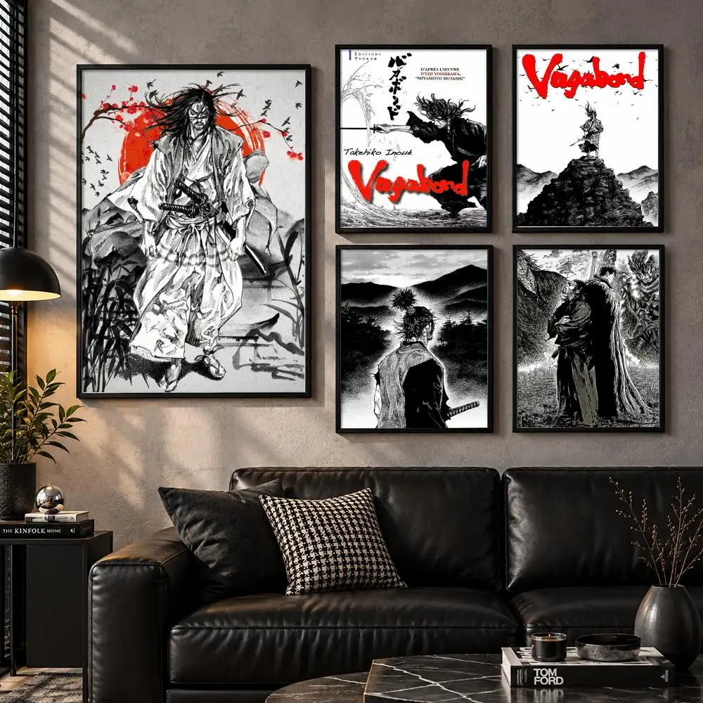 Vagabond Dramatic Journeys Atmospheric Story Inspired Collection Poster Aesthetic Unframed Wall Prints for Bedroom & Living Room