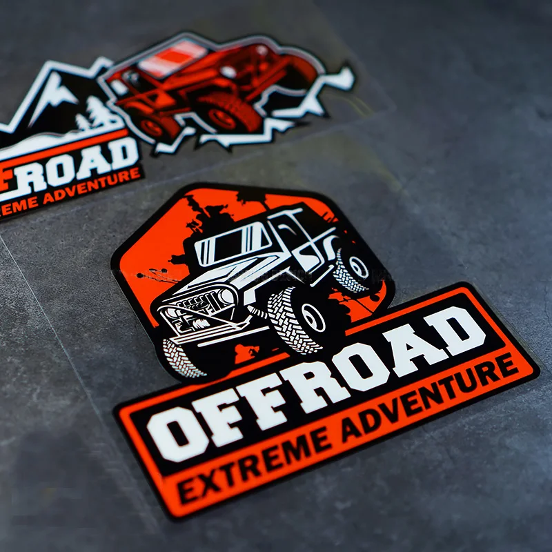 Off Road Sticker Decals Graphic Vinyl for Jeep Wrangler Unlimited Rubicon JK JL CJ TJ XJ W-016