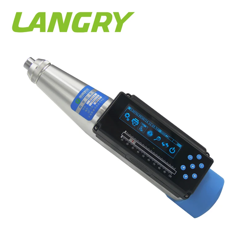 LANGRY Rebound Hammer HT225-NB Digital Schmidt Hammer for Testing Concrete Strength