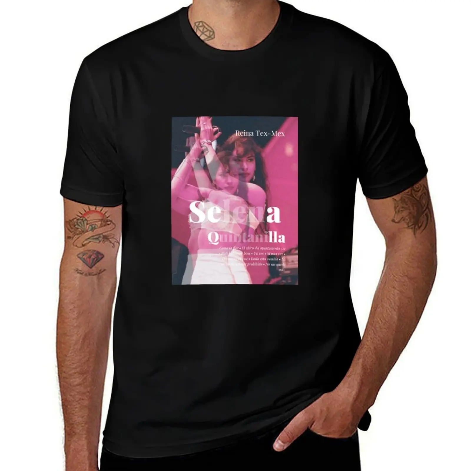 

Футболка Selena Quintanilla, мужские роскошные футболки, футболка из 100% хлопка